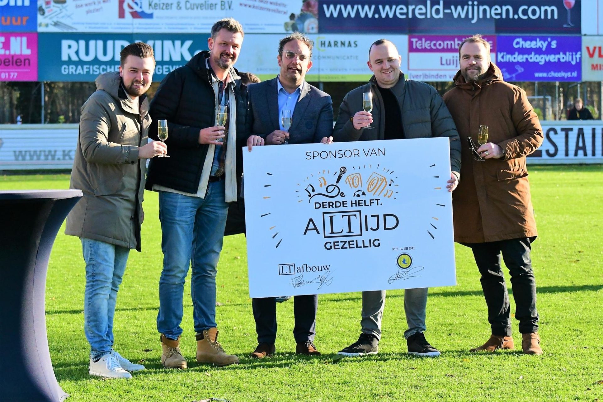 LT Afbouw tekent sponsorcontract