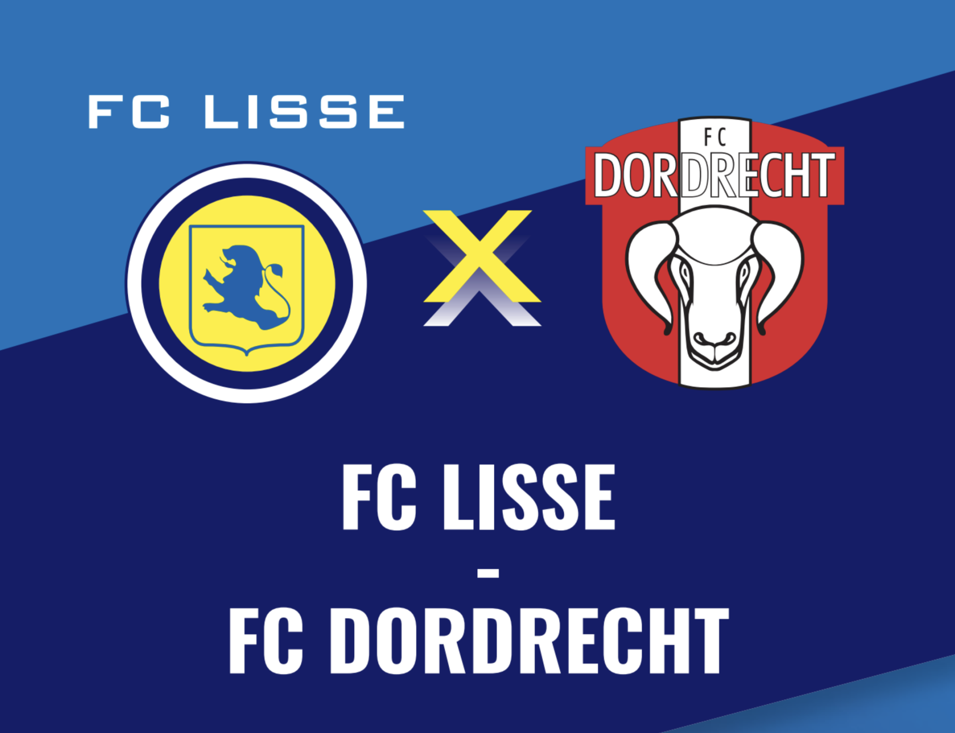 Aangescherpte maatregelen tijdens FC Lisse – FC Dordrecht