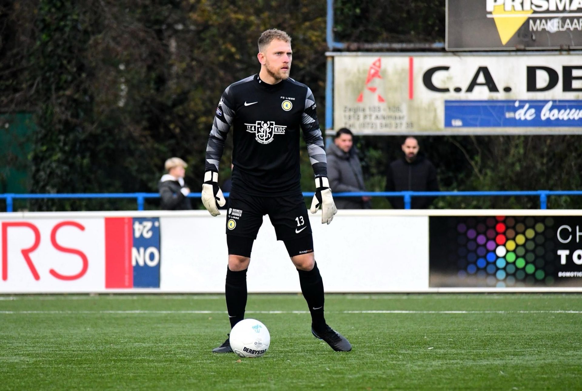 Doelman Joost Meendering vertrekt bij FC Lisse