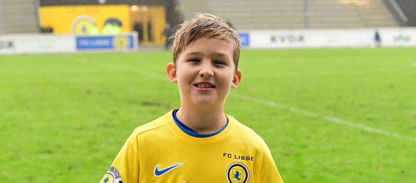 Siem Koomen is Pupil van de Week bij de wedstrijd tegen Quick Boys