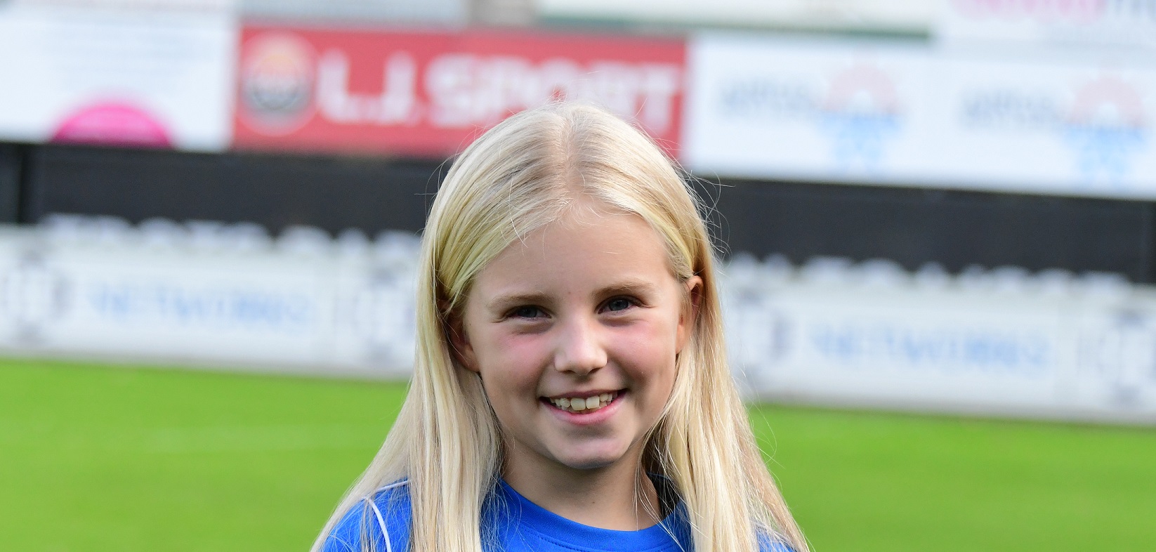Megan van Veelen is Pupil van de week bij FC Lisse – Scheveningen