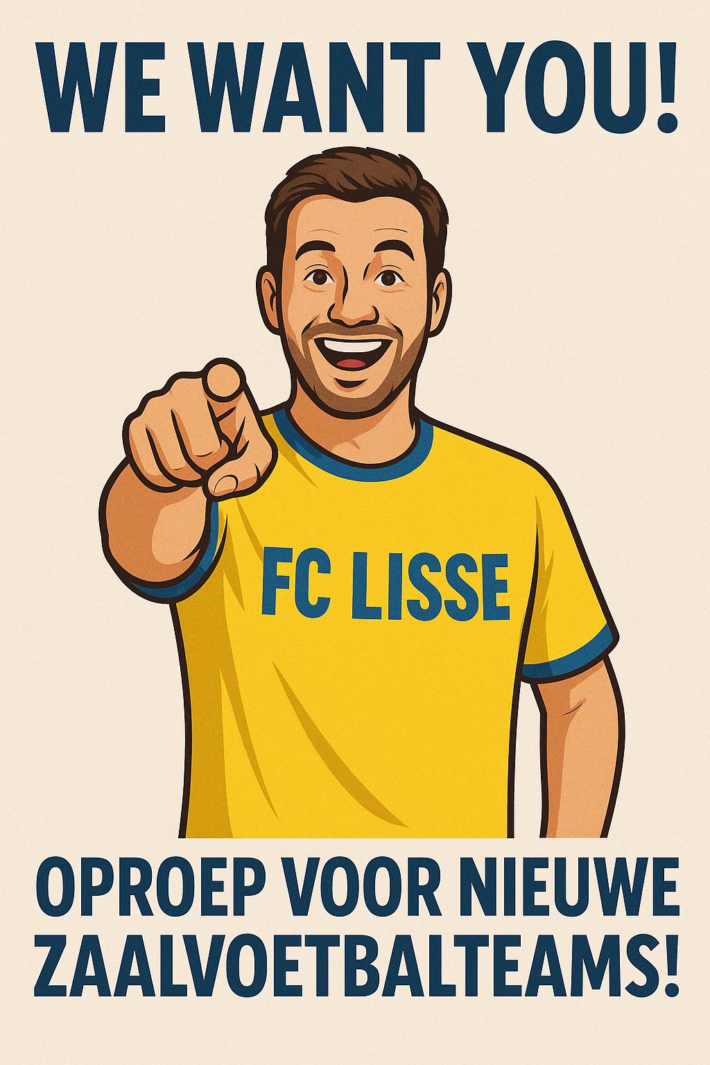 Oproep: Nieuwe zaalvoetbalteams gezocht voor komend seizoen!