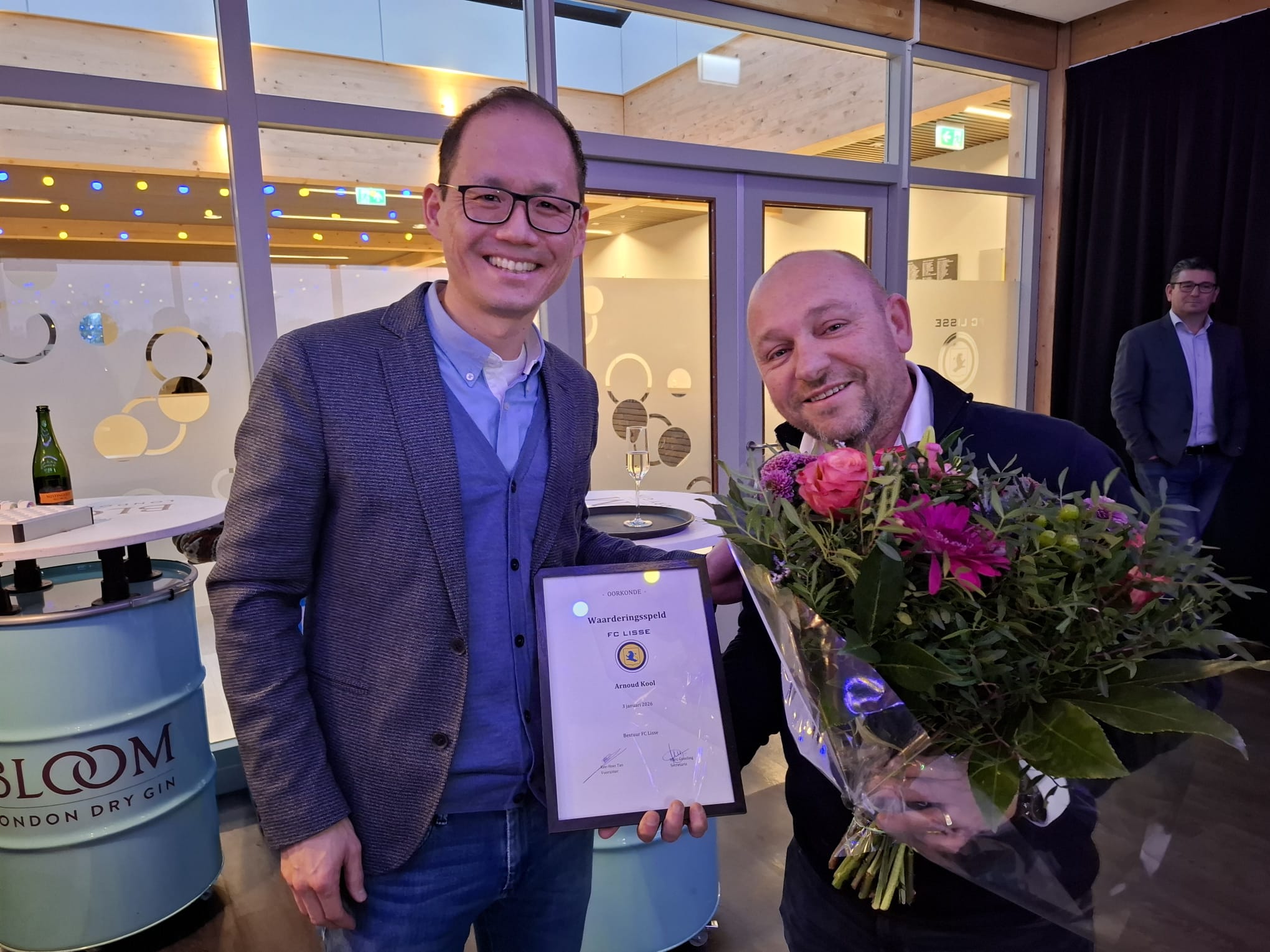 Waarderinsspelden uitgereikt tijdens Nieuwjaarsspeech