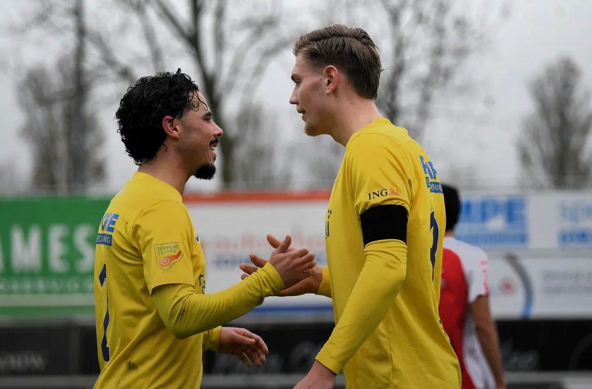 Omar El Baad op zijn plaats bij FC Lisse