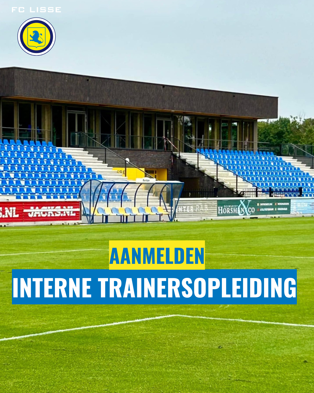 FC Lisse biedt interne trainersopleiding