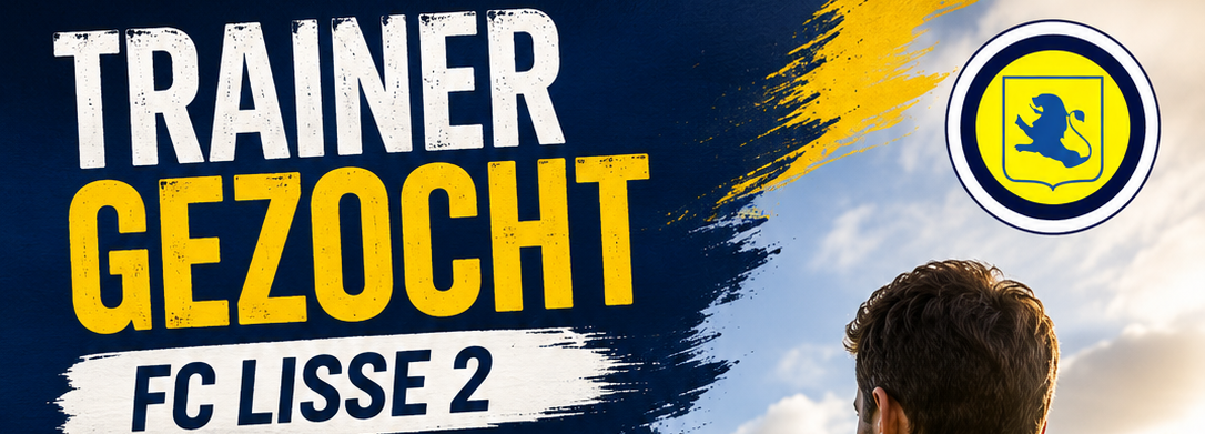 Trainer gezocht voor FC Lisse 2