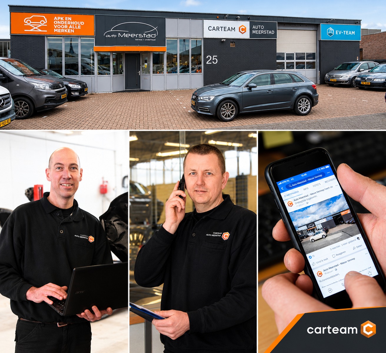 Carteam Auto Meerstad is de trotse balsponsor van FC Lisse tijdens de thuiswedstrijd tegen Dongen